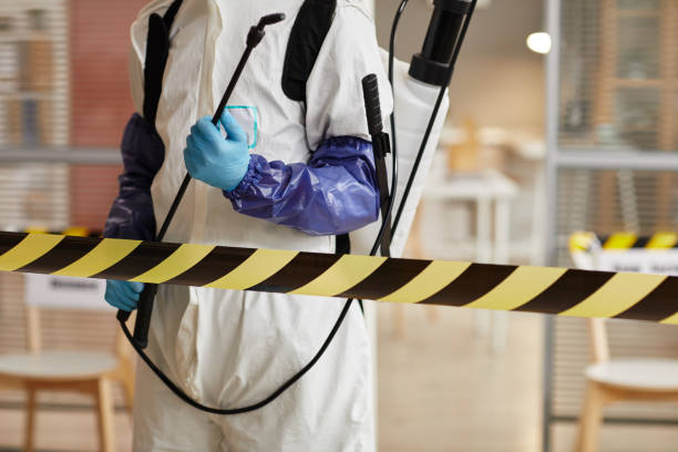 Professional Trauma Scene Cleanup technician working in Madison, IN